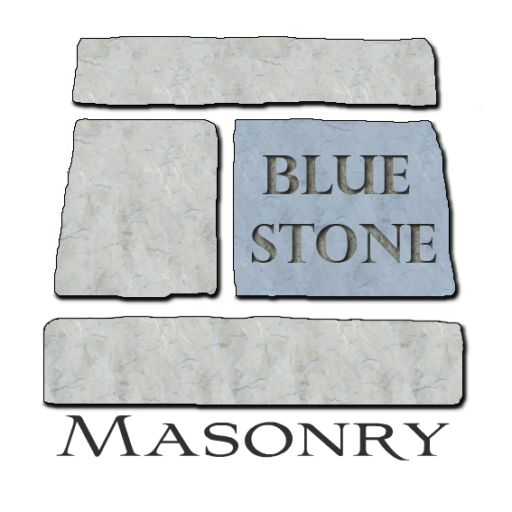 blue sone masonry logo